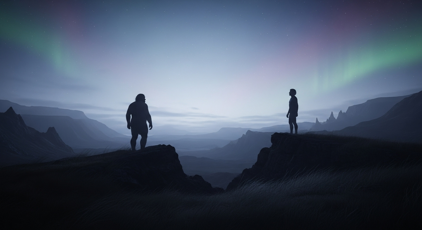 Néandertal et homo sapiens, pas tous égaux face à la crise