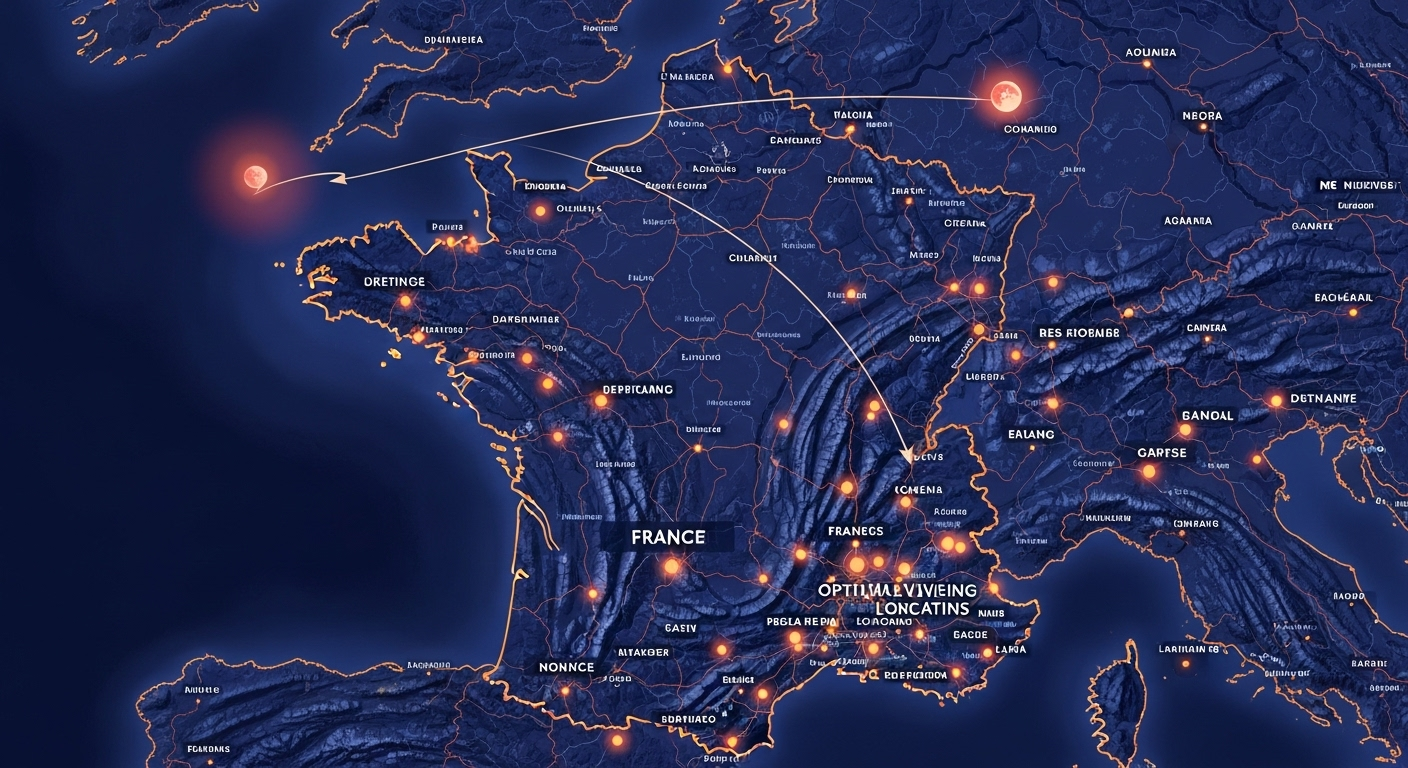 Sera-t-elle visible depuis chez moi ?