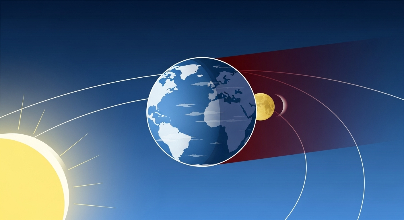 Au fait, c'est quoi une éclipse de lune ?