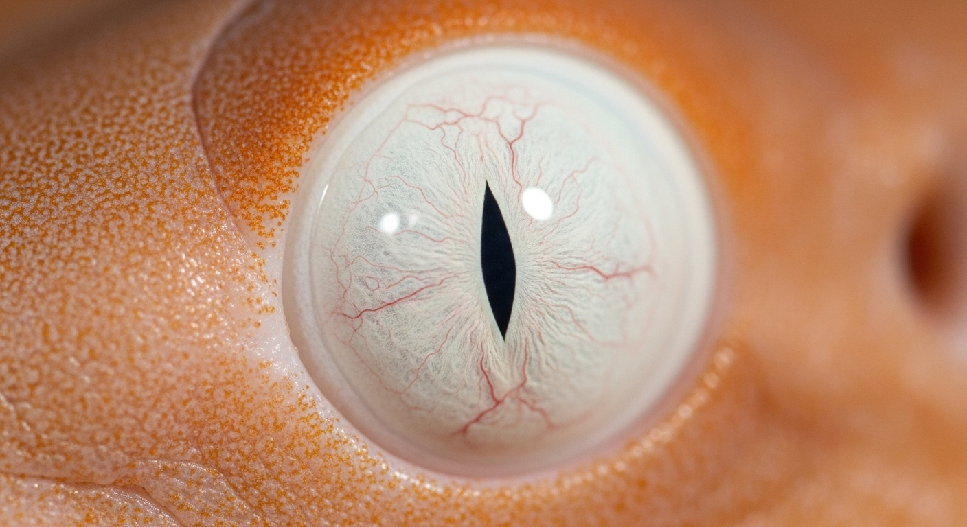 Un double mystère : des yeux blancs en plus