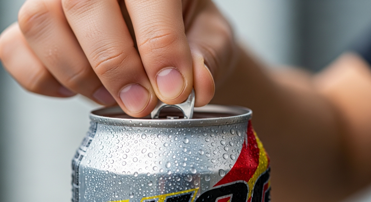 Boissons énergisantes : quel impact réel sur le cœur des ados ?