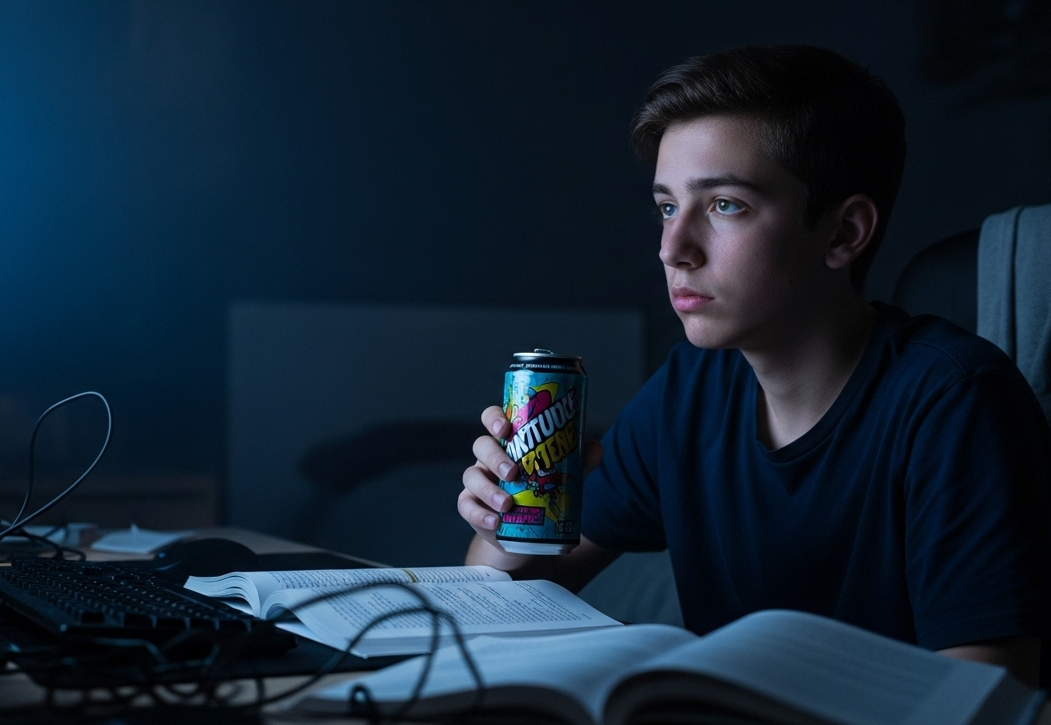 Boissons énergisantes : quel impact réel sur le cœur des ados ?