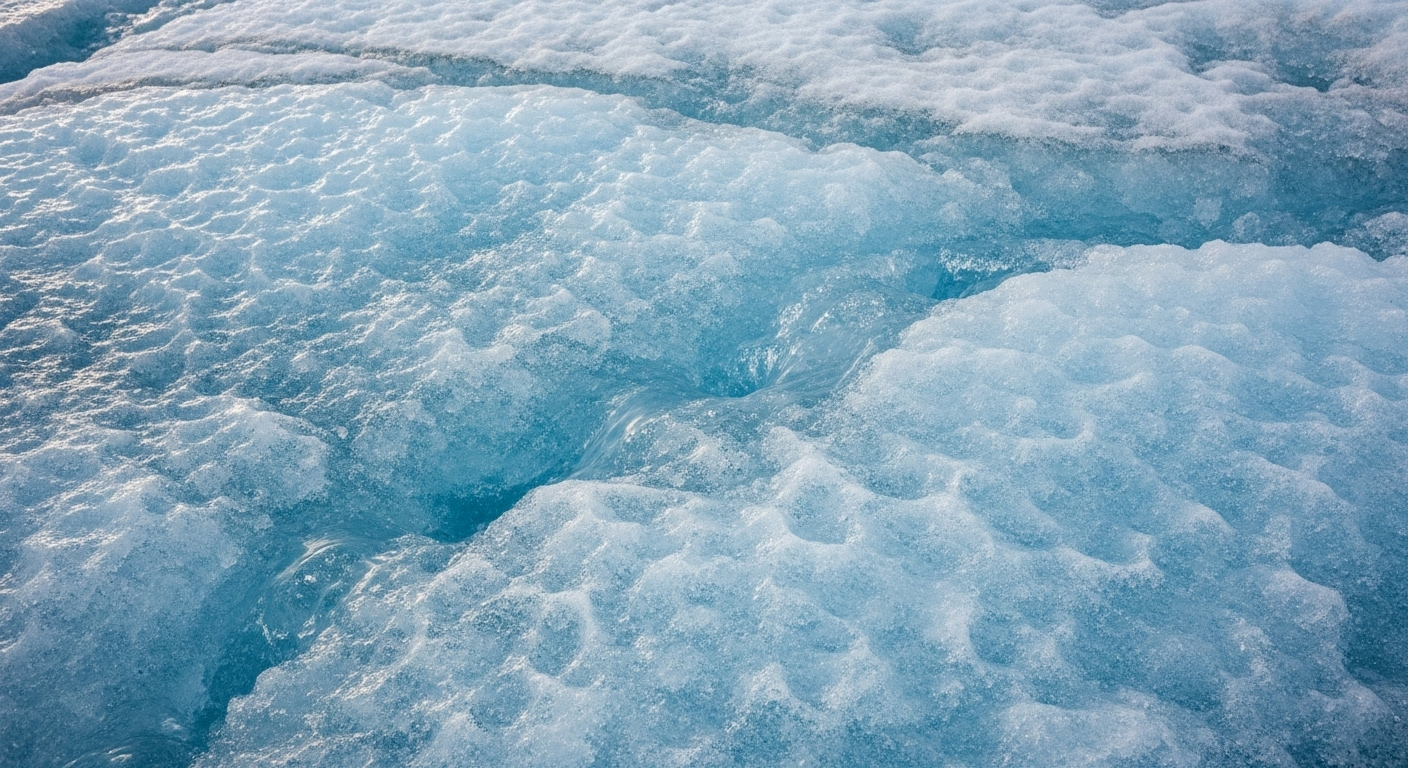 Le coupable : moins de neige pour protéger la glace