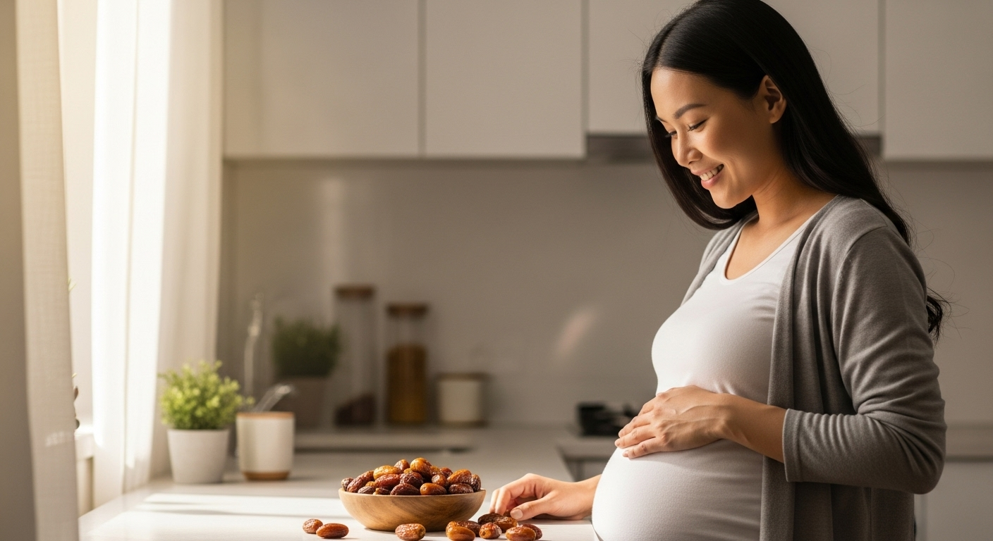 Grossesse : la surprenante vertu de ce fruit sec pour l’accouchement