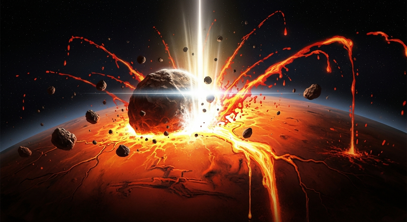 La jeunesse violente de mars