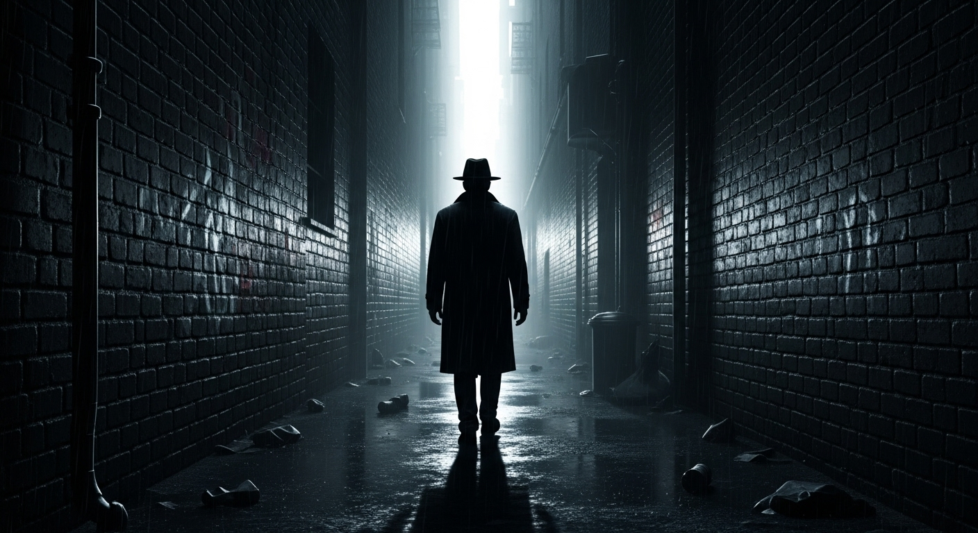 Un homme mystérieux aperçu juste avant