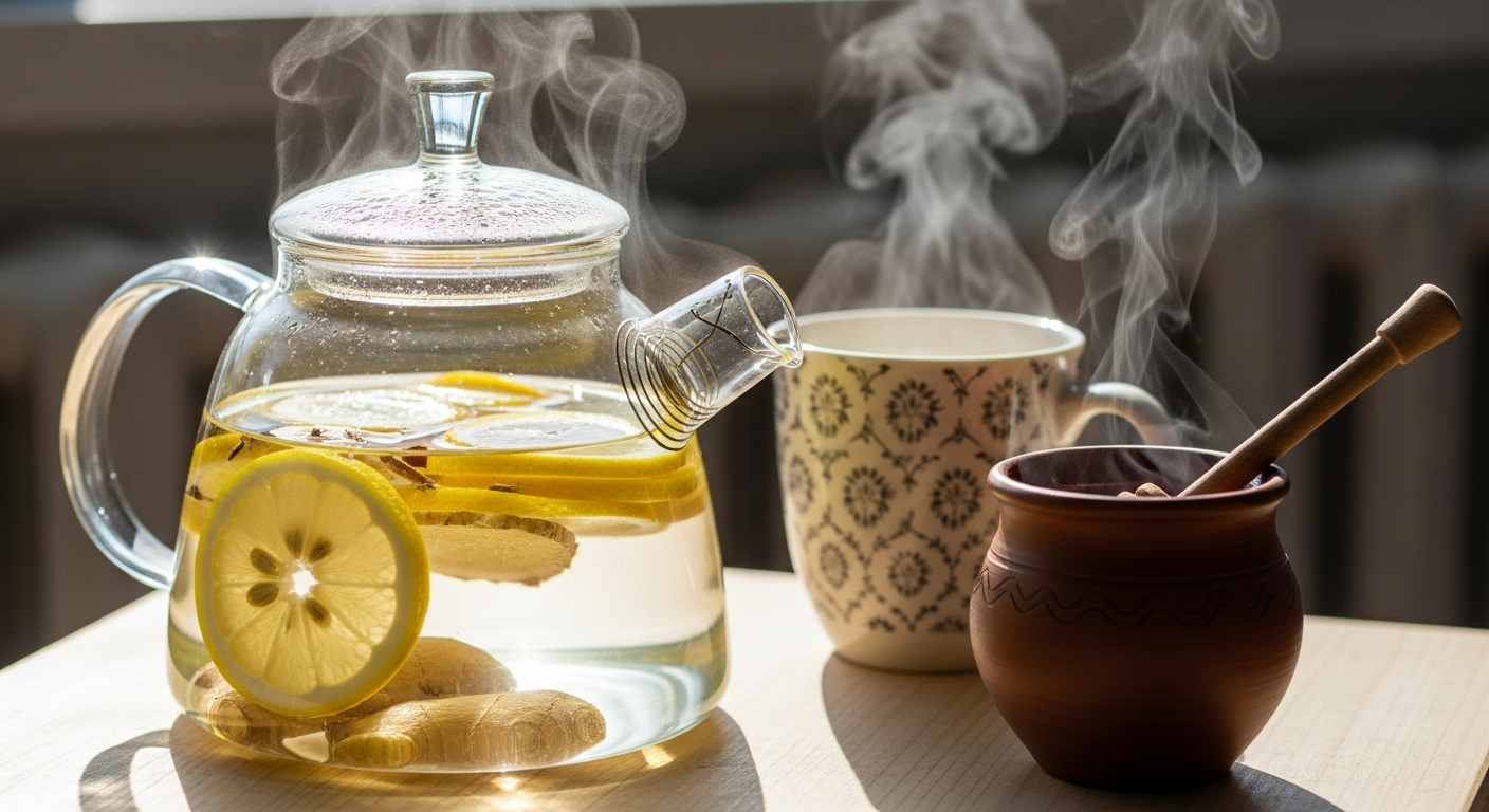 L'infusion gingembre-citron, un classique qui a tout bon