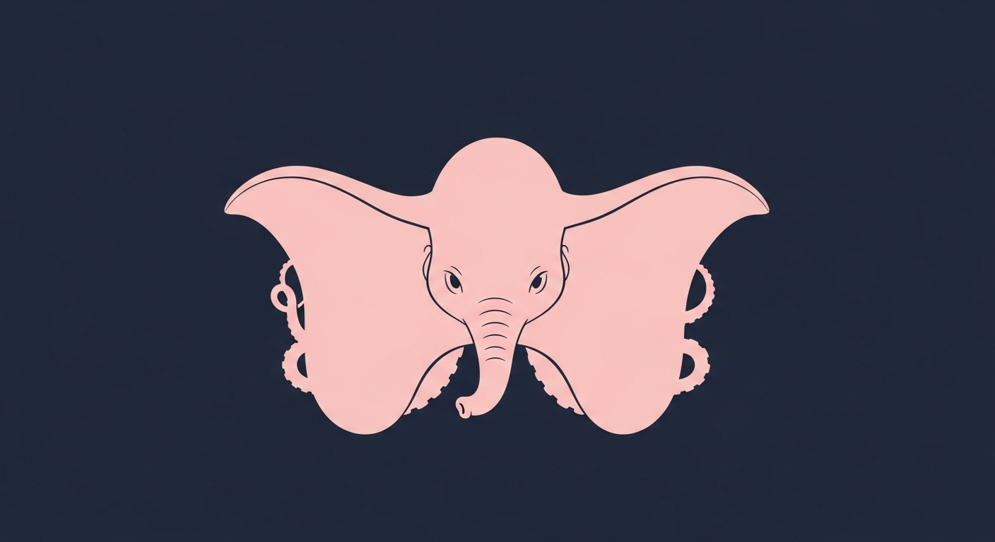 Un membre de la famille des poulpes "dumbo"