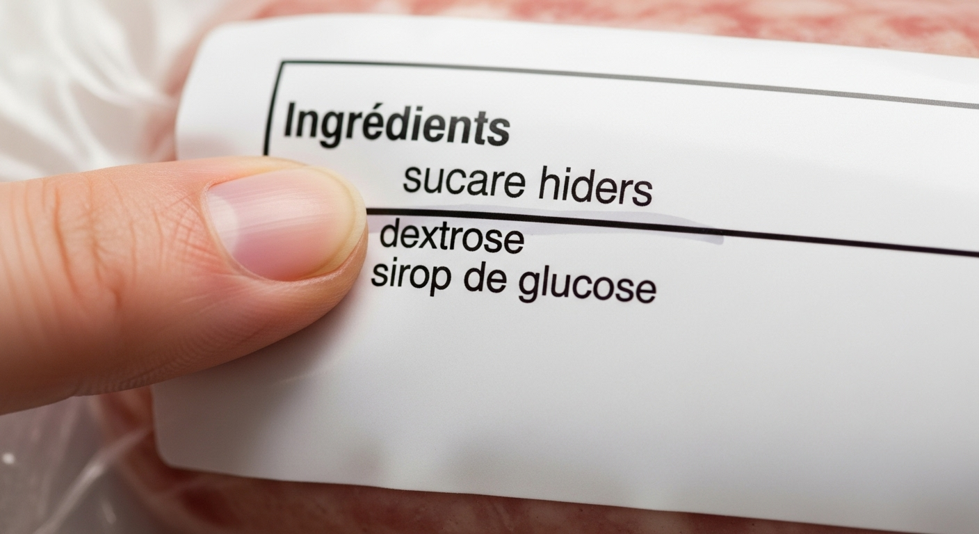 Le sucre, l'invité surprise de la charcuterie