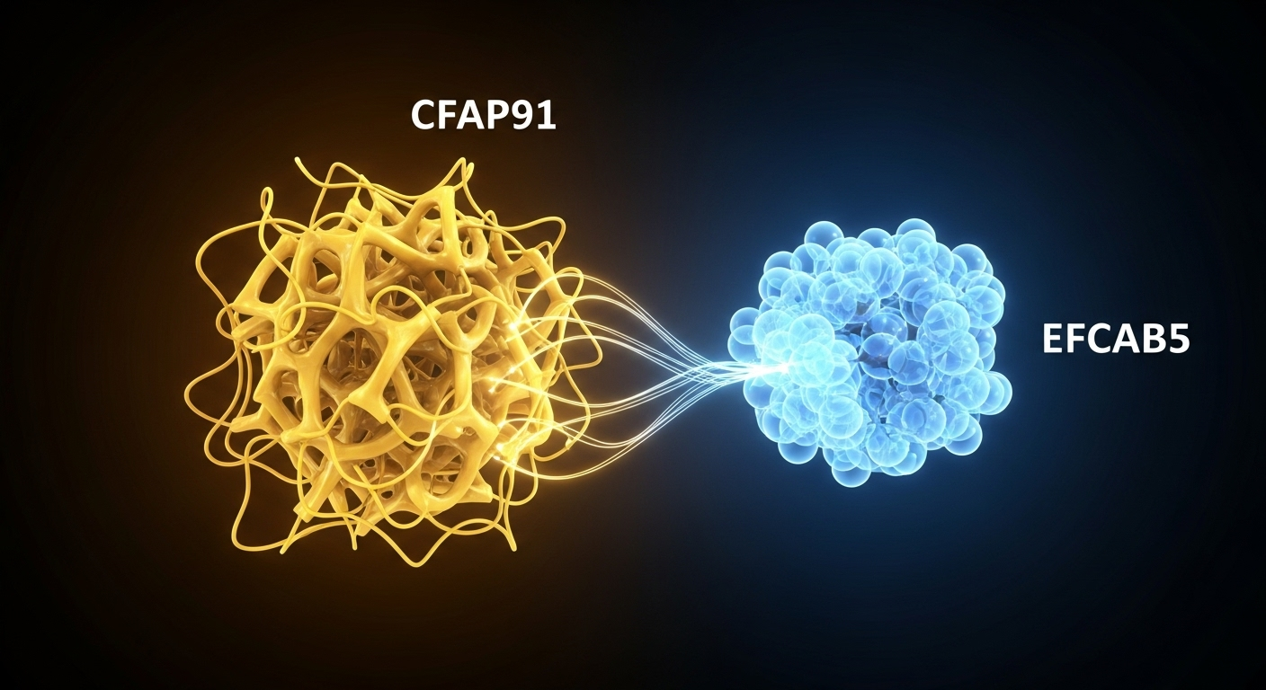 Et un complice inattendu : la protéine EFCAB5