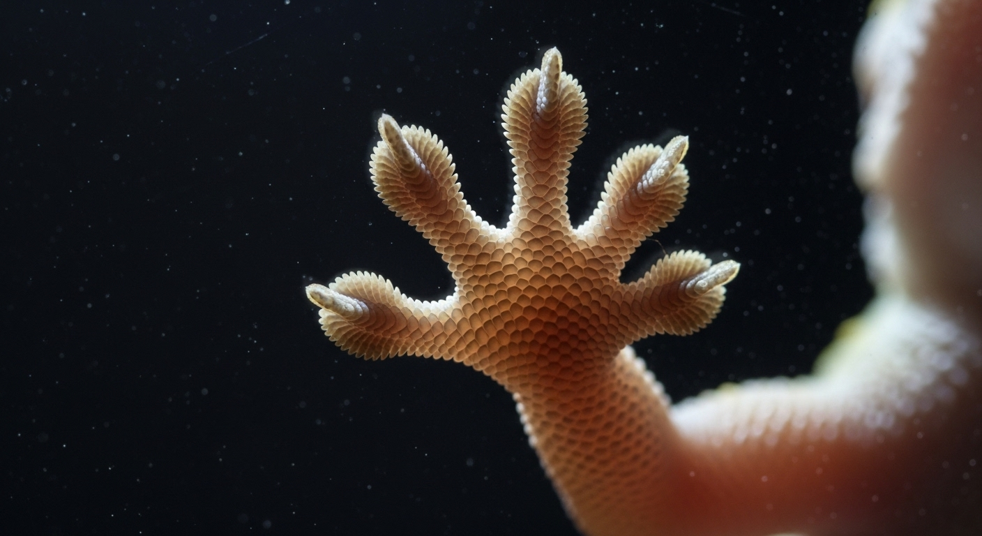 Le gecko, le cousin aux incroyables super-pouvoirs