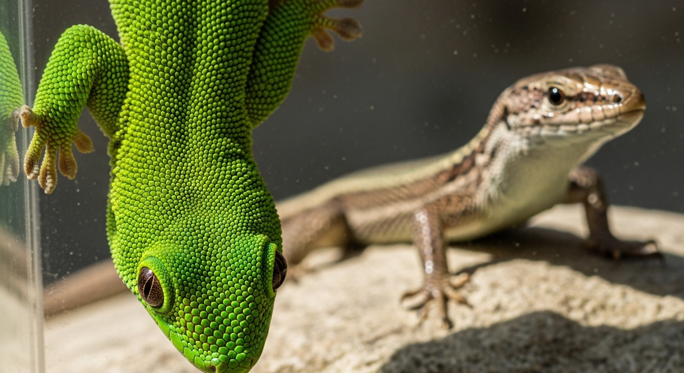 lézard ou gecko : la différence se cache dans les détails