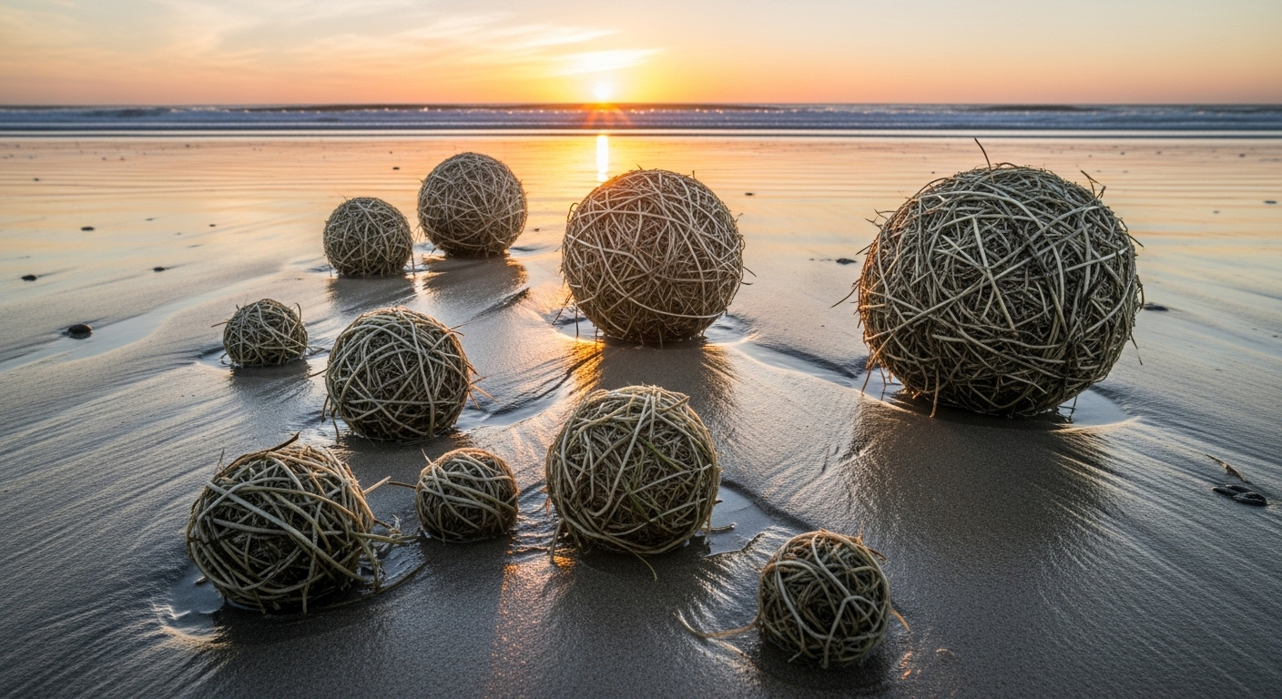 Ces étranges boules sur nos plages pourraient bien être les sauveurs de nos océans