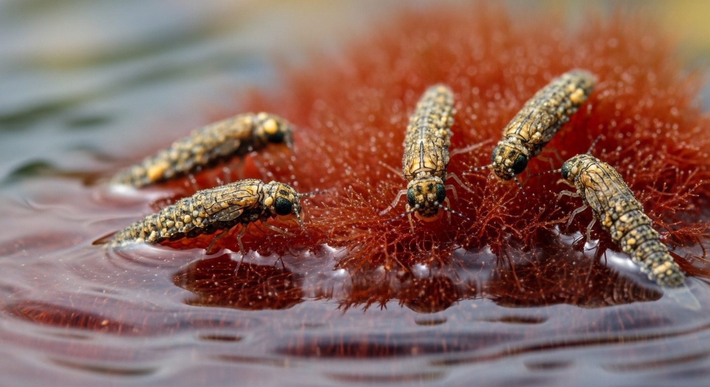 De la micro-algue au grand saumon