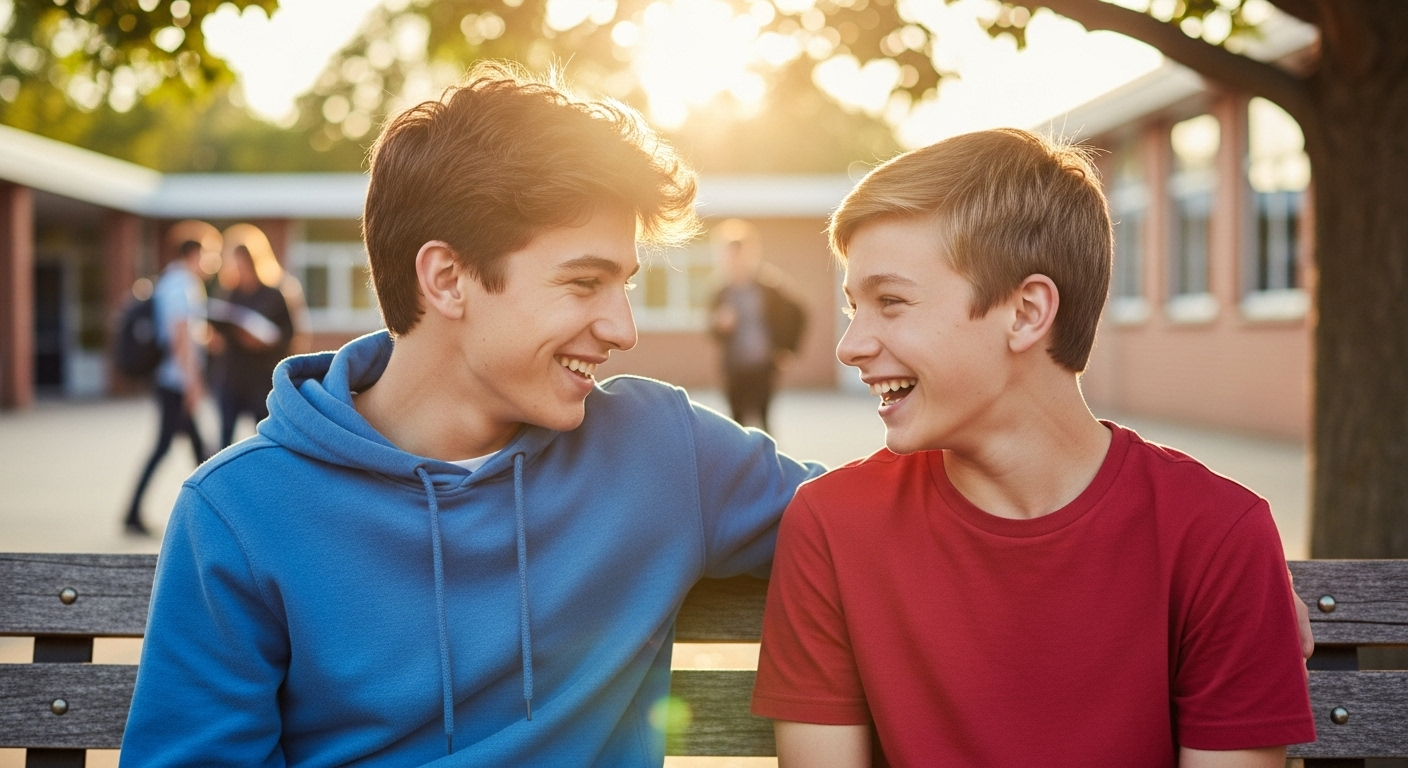 Les premiers à en parler ? les élèves eux-mêmes