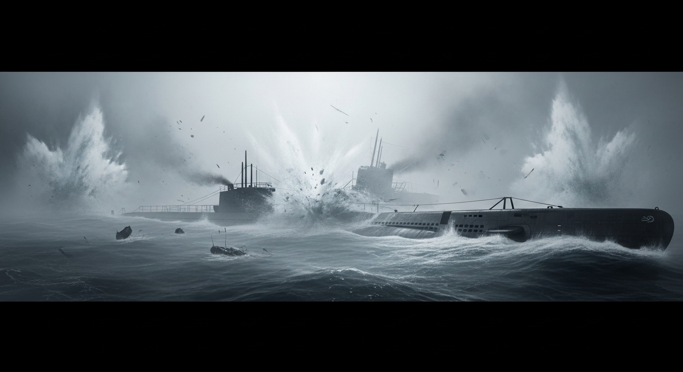 Le drame de 1917, une collision en plein brouillard