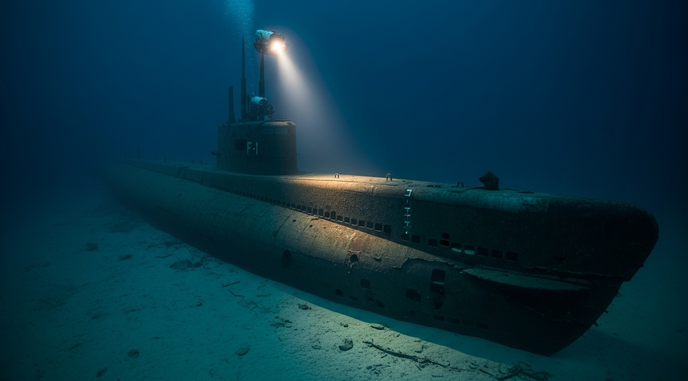 Découverte d’un sous-marin de la Première Guerre mondiale disparu depuis un siècle