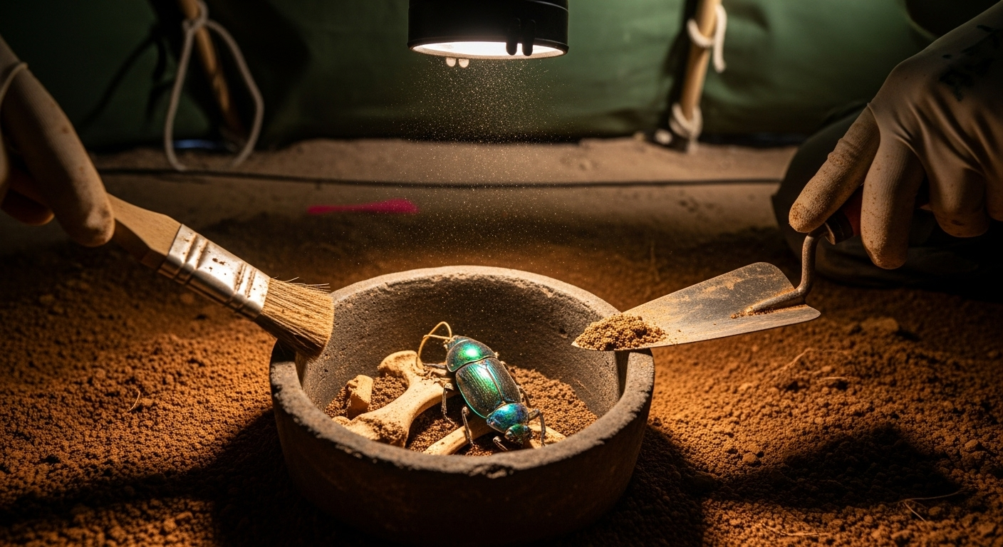 Pologne préhistorique : un ornement en insectes vieux de 2 500 ans éclaire les rituels funéraires