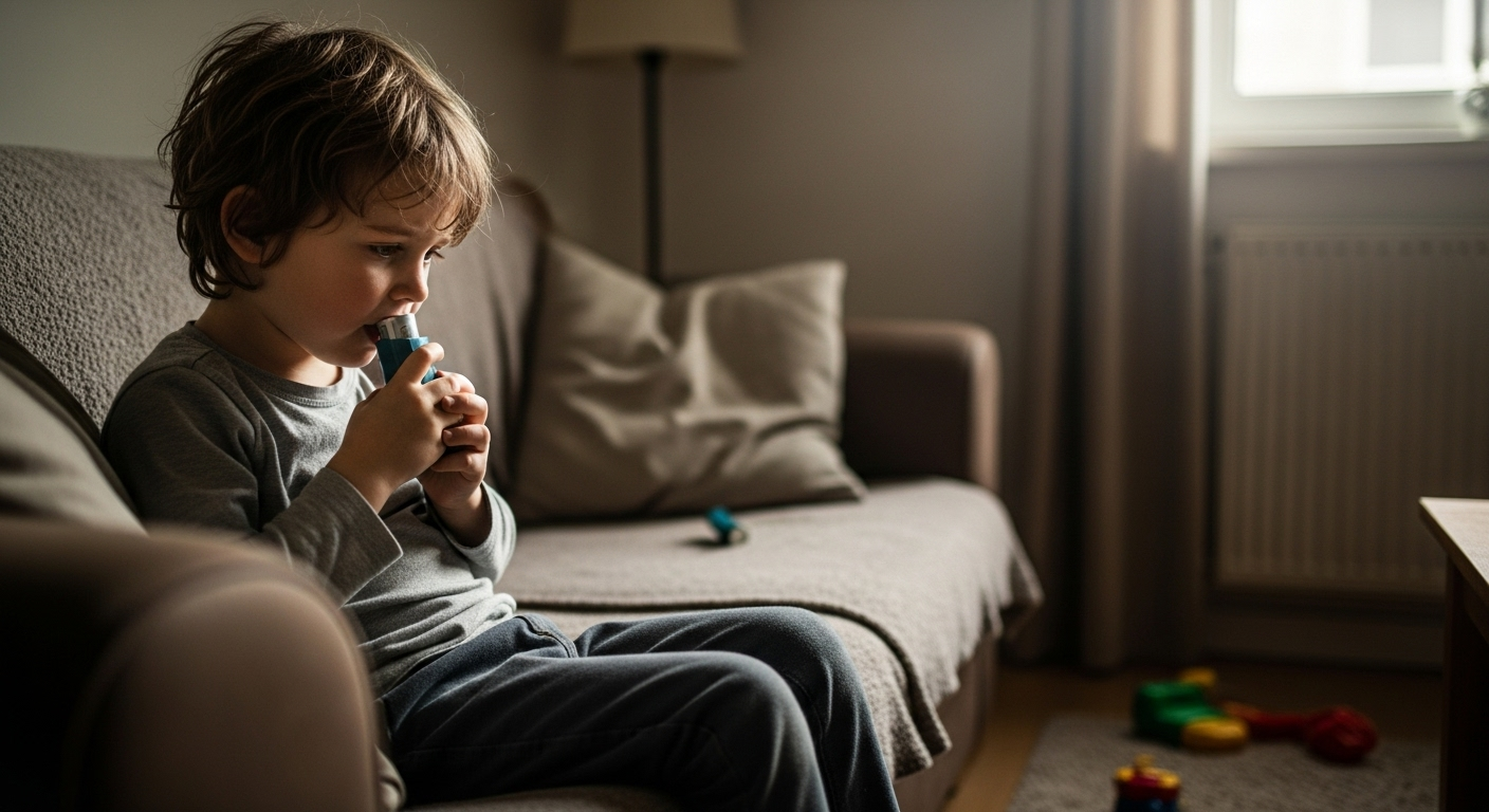 L'asthme infantile, première ligne de mire