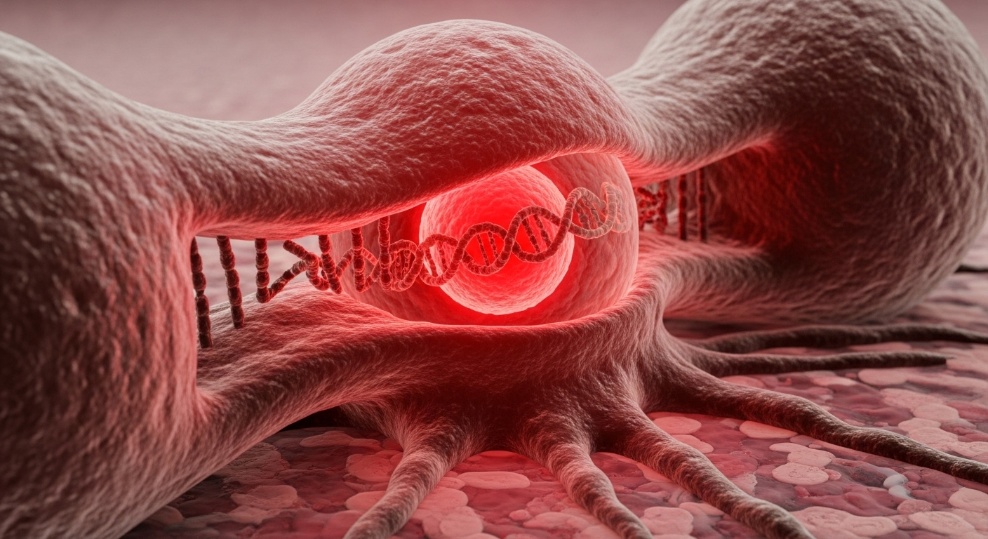 Comment la pression physique réveille le côté sombre des cellules cancéreuses