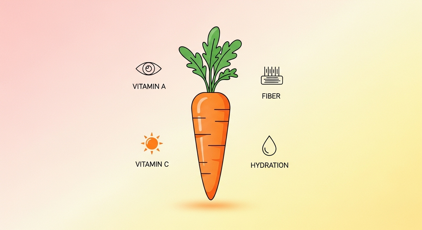 Qu'est-ce qu'il y a vraiment dans une carotte ?