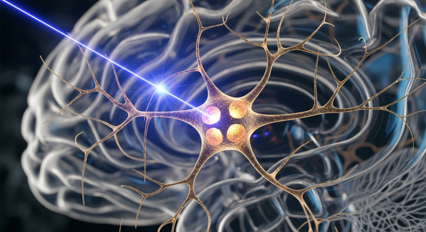 La découverte : des scientifiques ont tiré des lasers sur des neurones