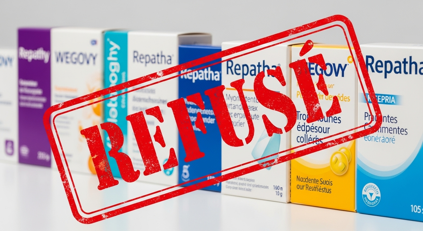 Obésité, cholestérol, maladies rares : une même logique de refus