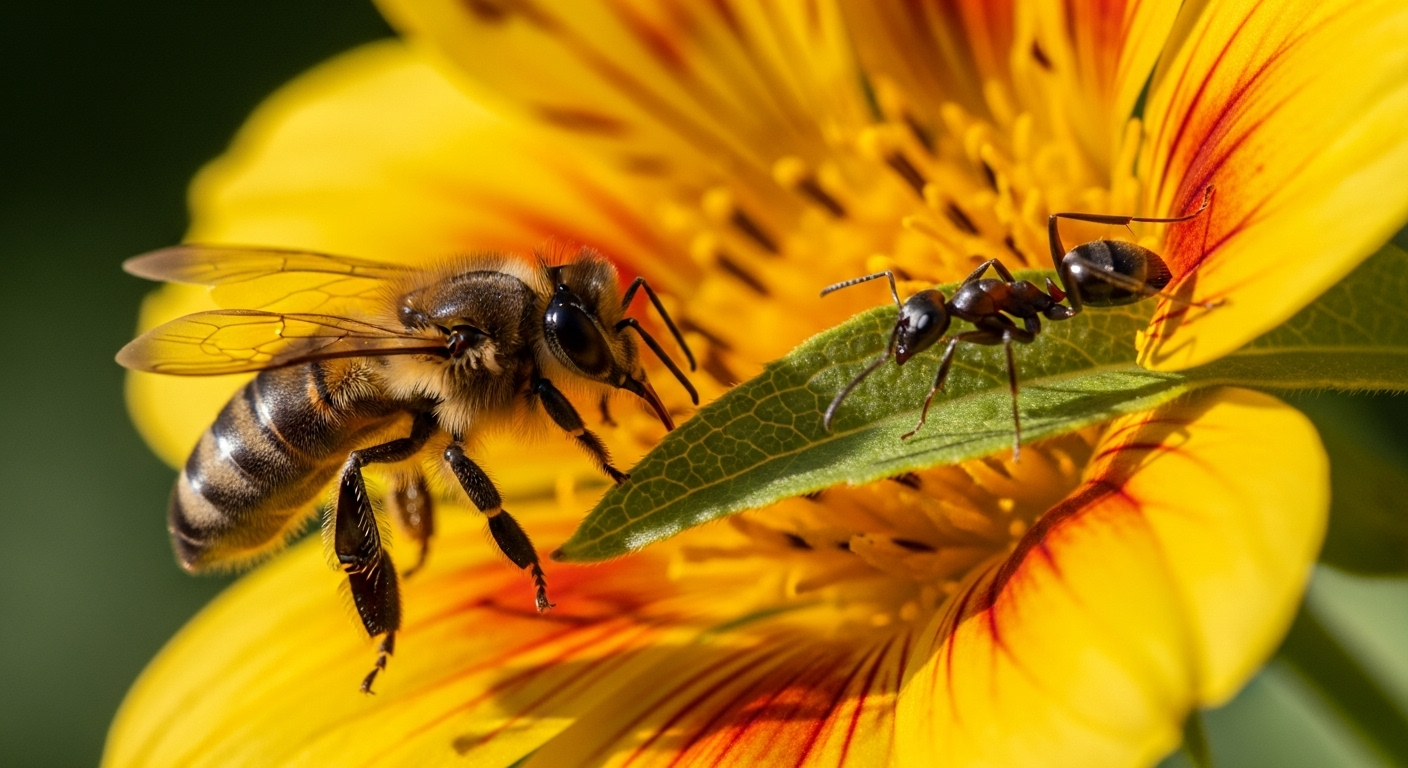 Les plantes offrent du sucre aux fourmis en échange d’une protection vitale