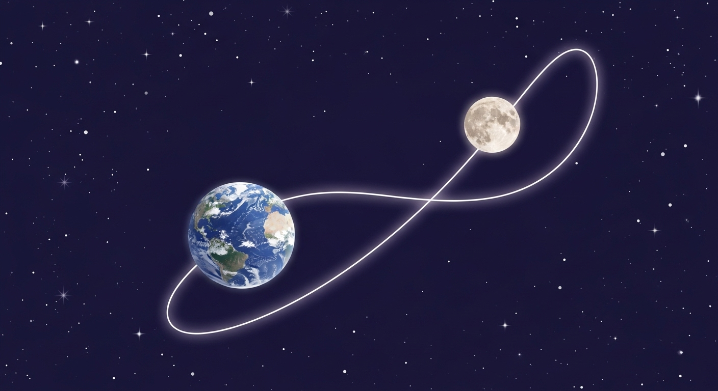 La Lune s’éloigne de la Terre de 3,8 cm par an : finira-t-elle par se détacher complètement ?