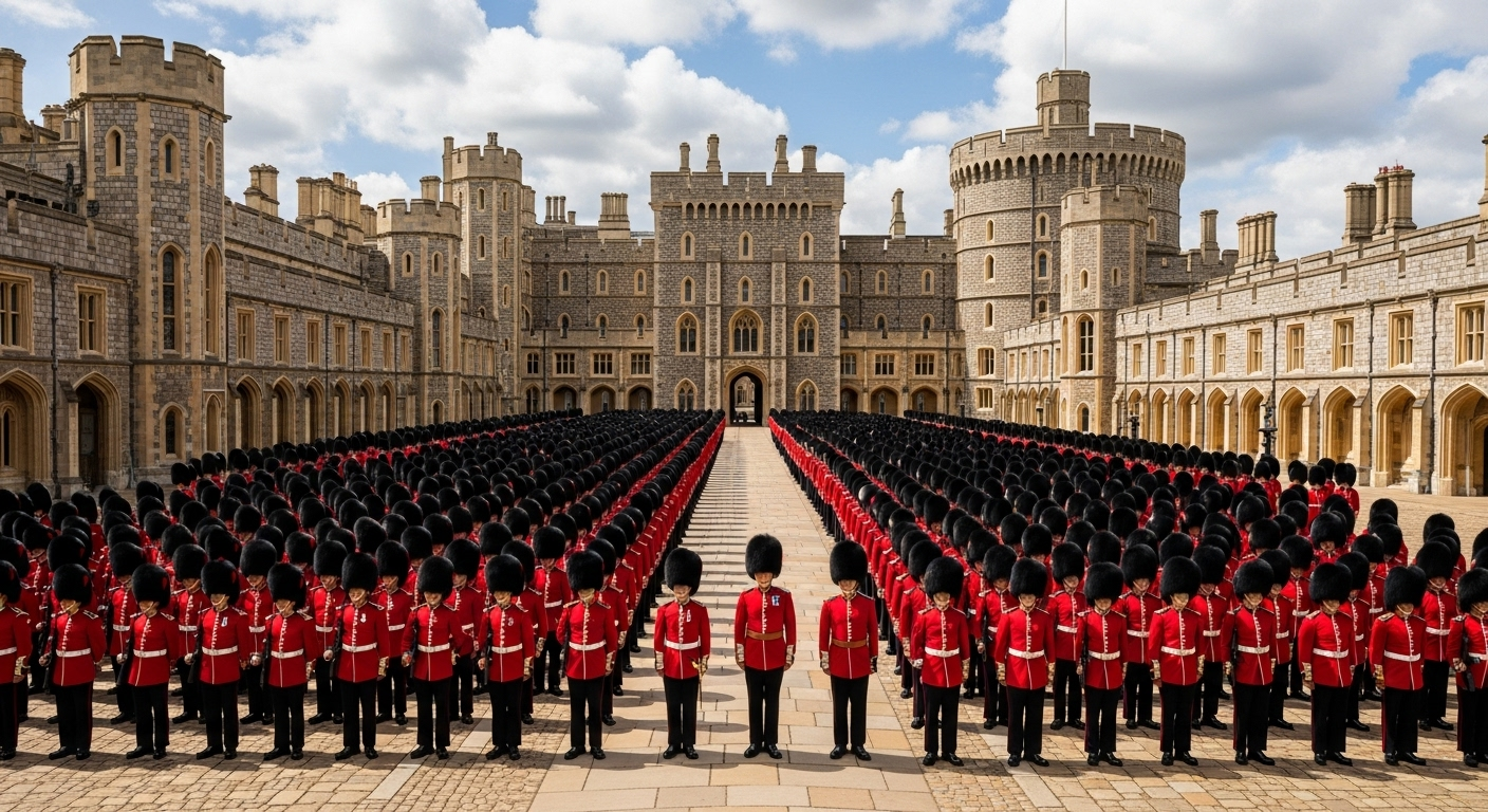 Windsor, une forteresse dorée