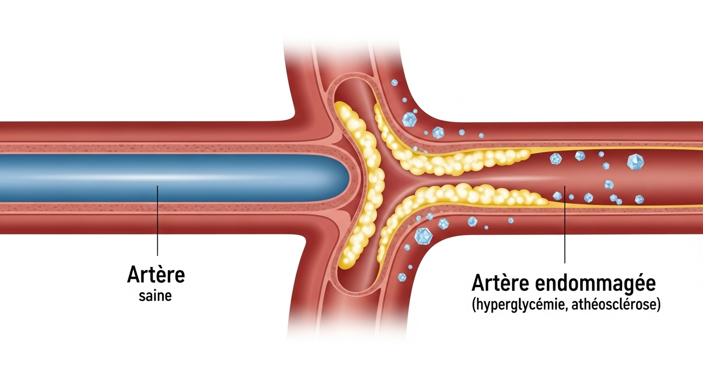 Le diabète, une épée de Damoclès sur le cœur