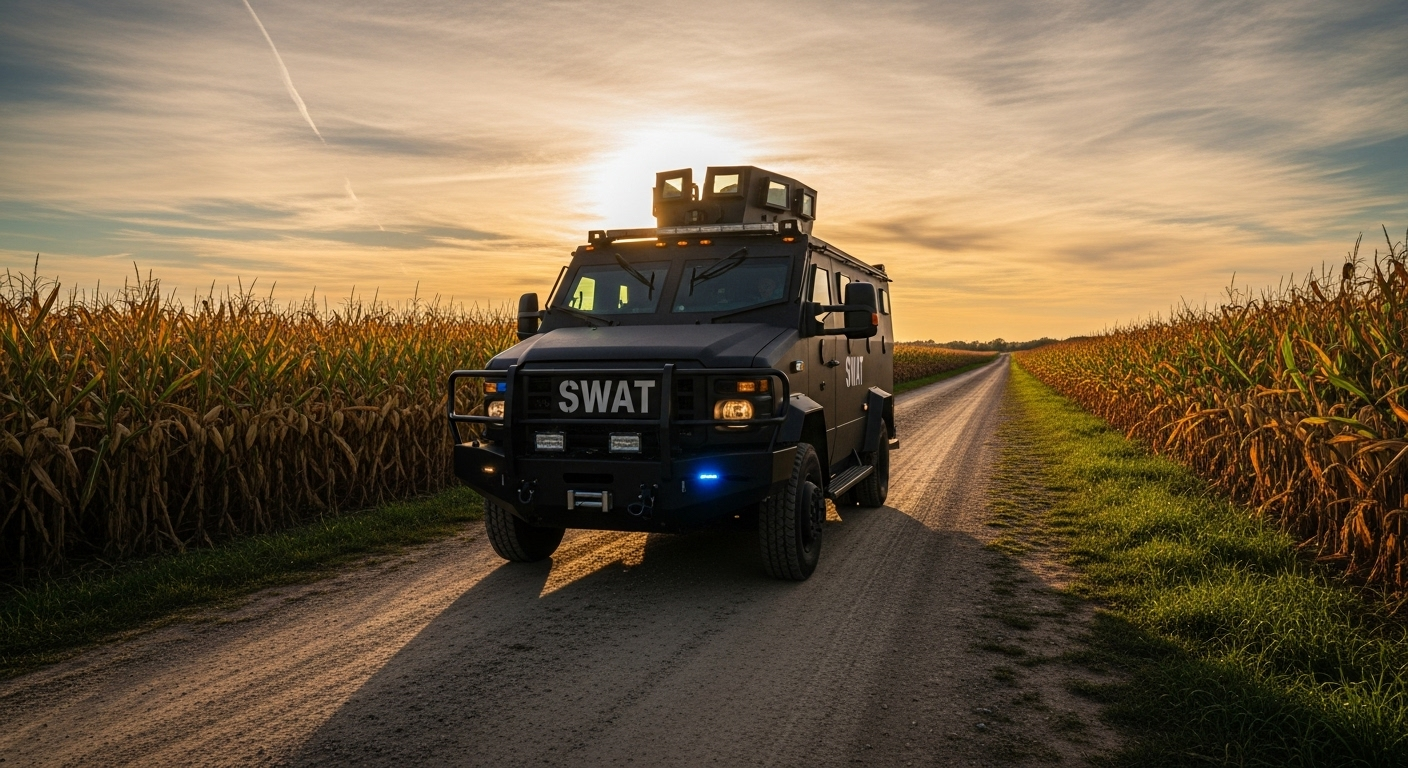 Des tirs et le chaos au milieu des champs