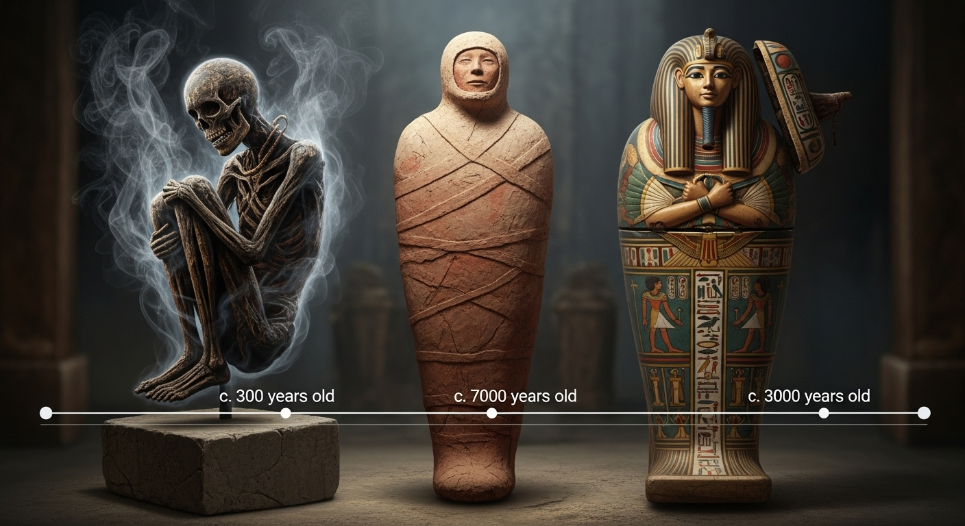 Plus anciennes que les momies d'Égypte !