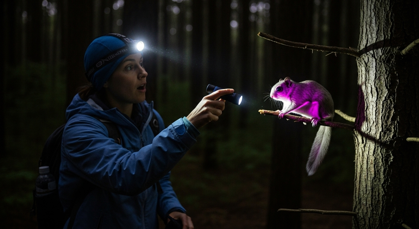 Le polatouche, un écureuil volant aux propriétés luminescentes