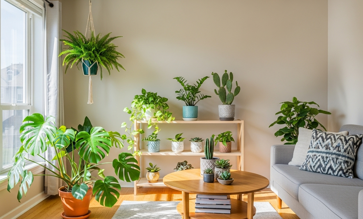 Décoration et santé intérieure : comment choisir la bonne plante pour chaque pièce et éviter les placements qui nuisent à leur croissance