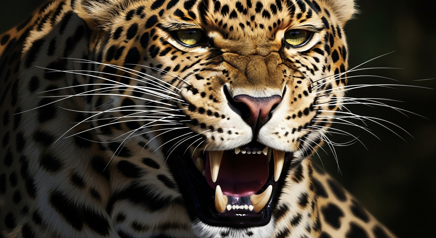 Le coupable est démasqué : le léopard