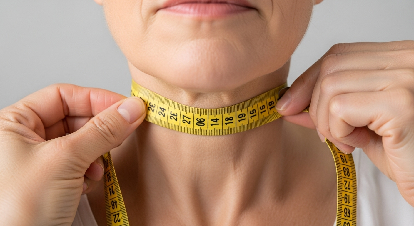 Si votre cou mesure plus de 43 cm, votre santé cardiaque pourrait être menacée