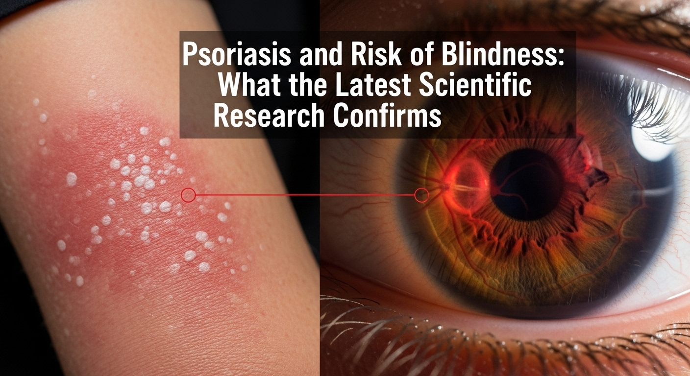 Psoriasis et risque de cécité : ce que confirment les dernières recherches scientifiques