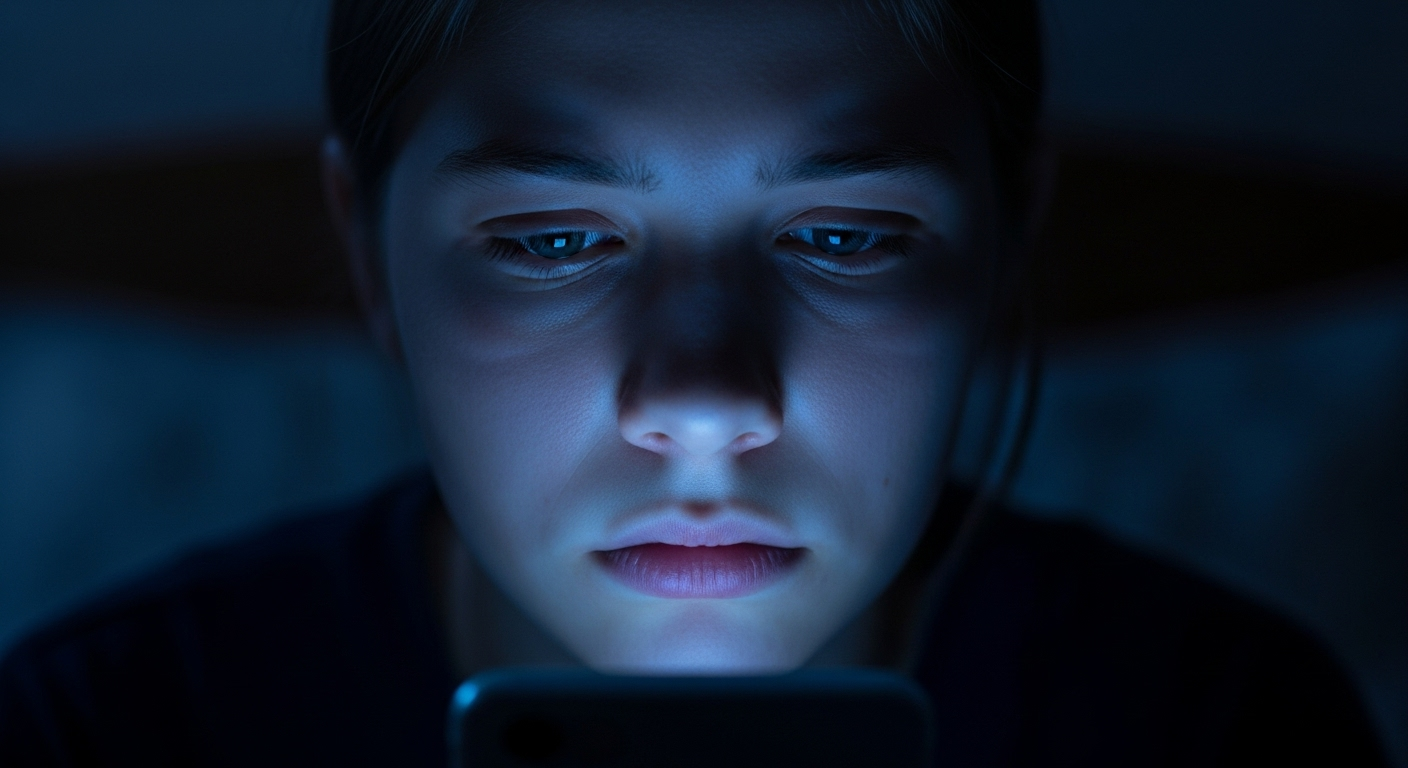 Se coucher tard pousse les jeunes à l’addiction au téléphone et fragilise leur santé mentale