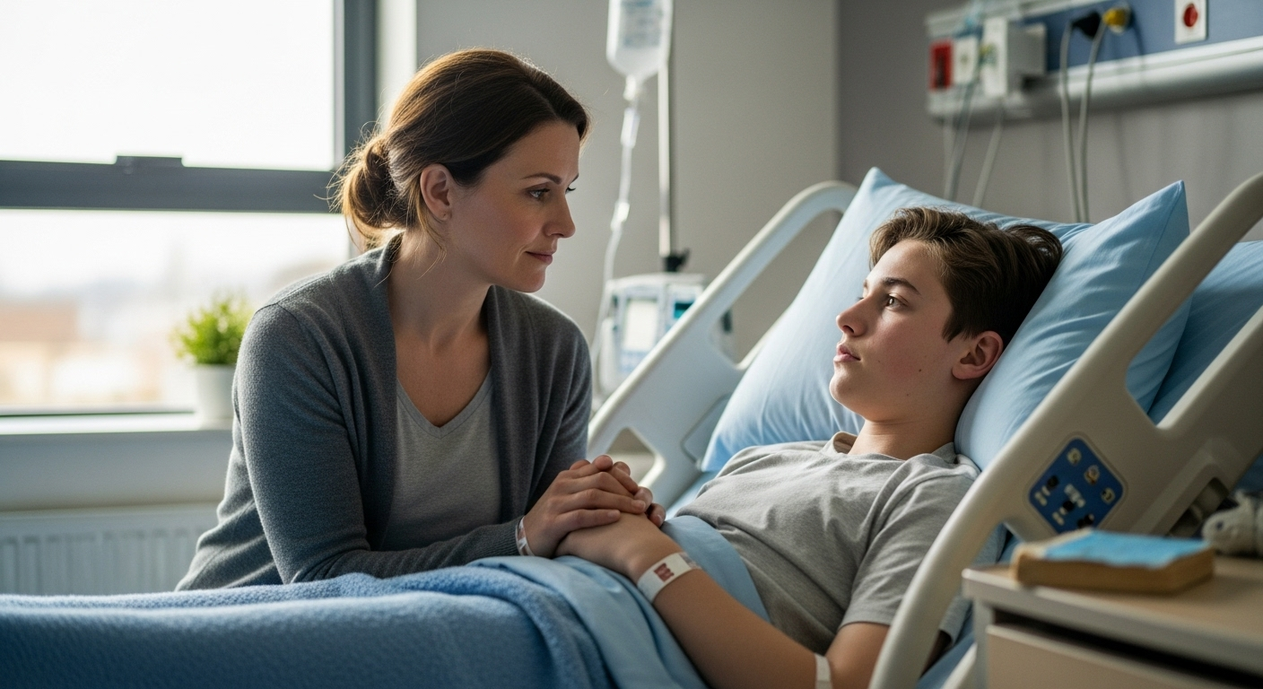 Un geste d’amour absolu : une mère gravement malade donne un rein pour sauver la vie de son fils