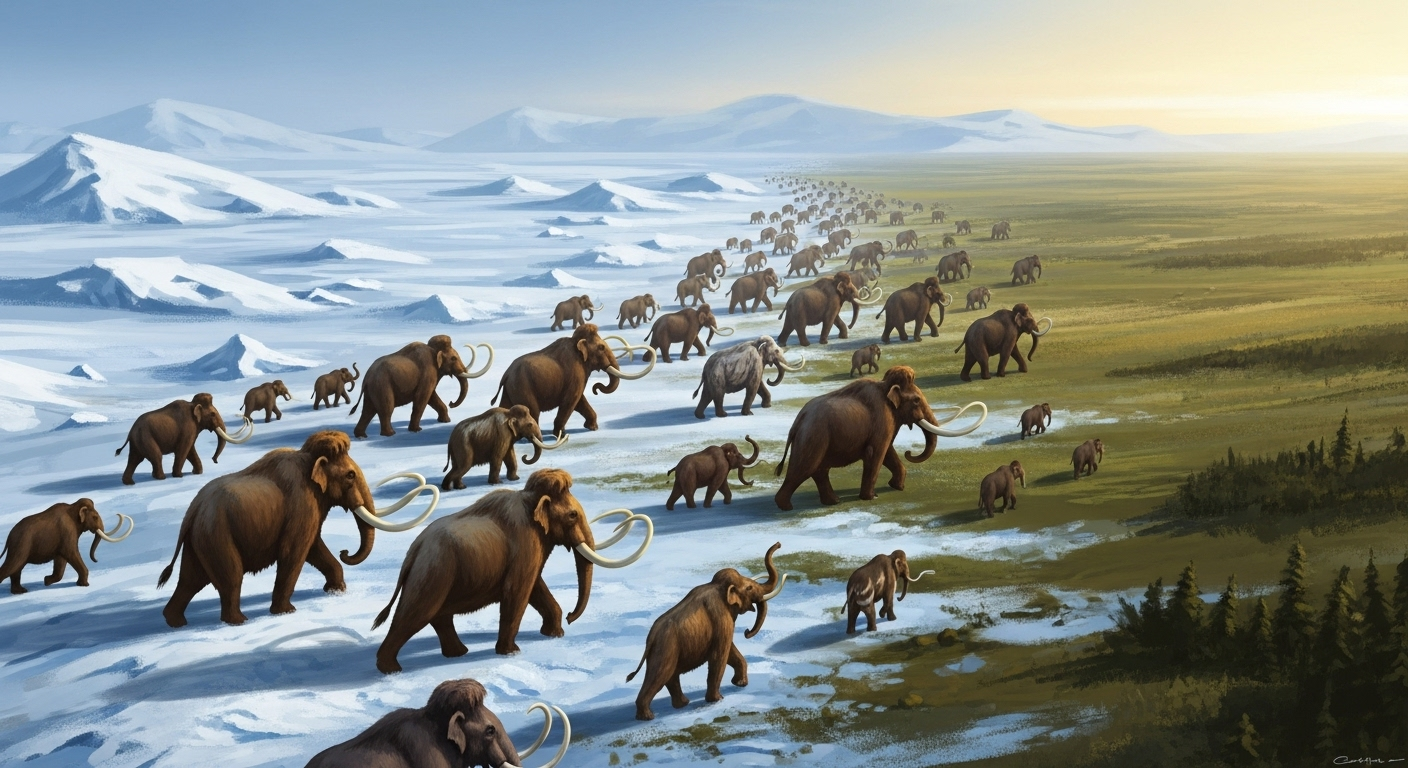 Des croisements sur des milliers d'années