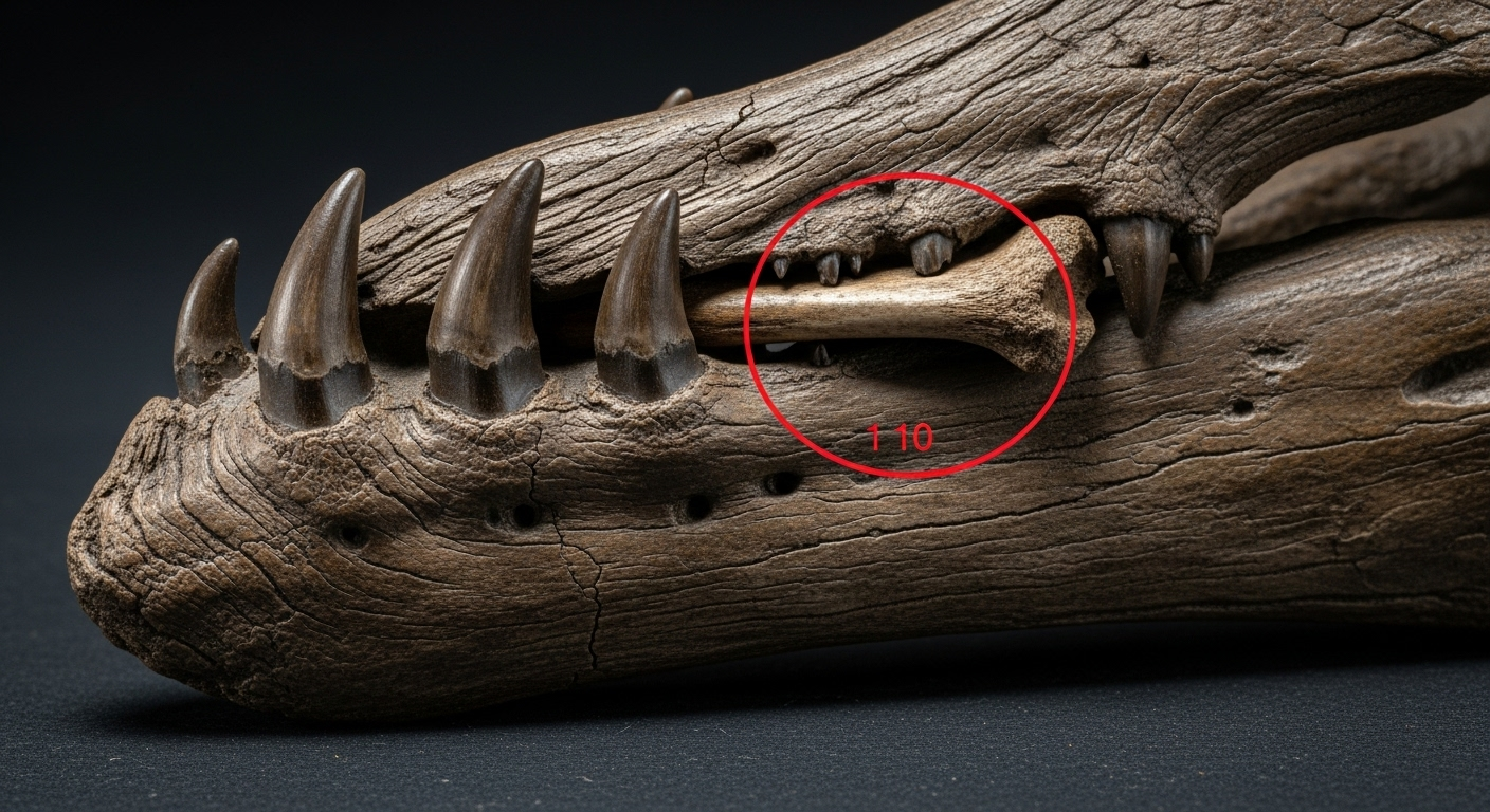 Pris la mâchoire dans le sac