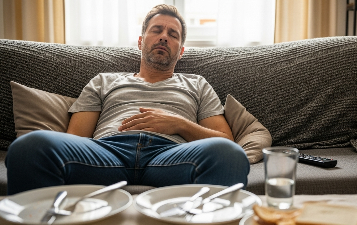 Attention ! Cette habitude post-repas favoriserait les brûlures d’estomac