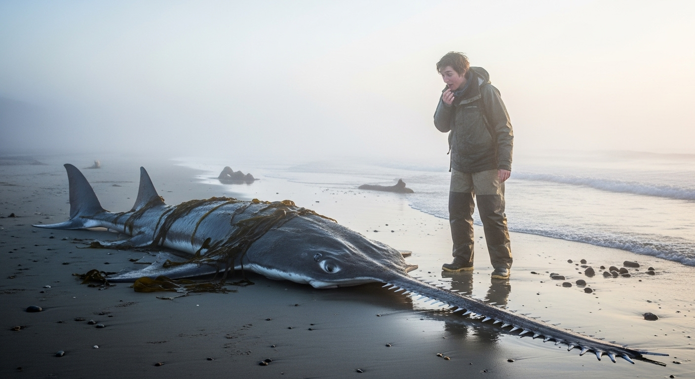 La découverte sur la plage de Birha