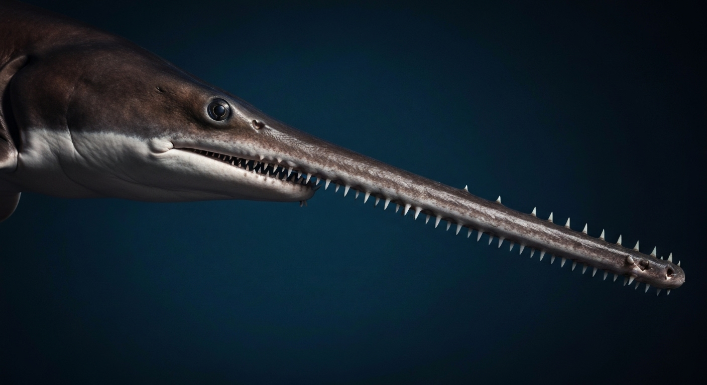 Une découverte incroyable : un poisson-scie géant, cru disparu depuis 26 ans, retrouvé sur une plage !