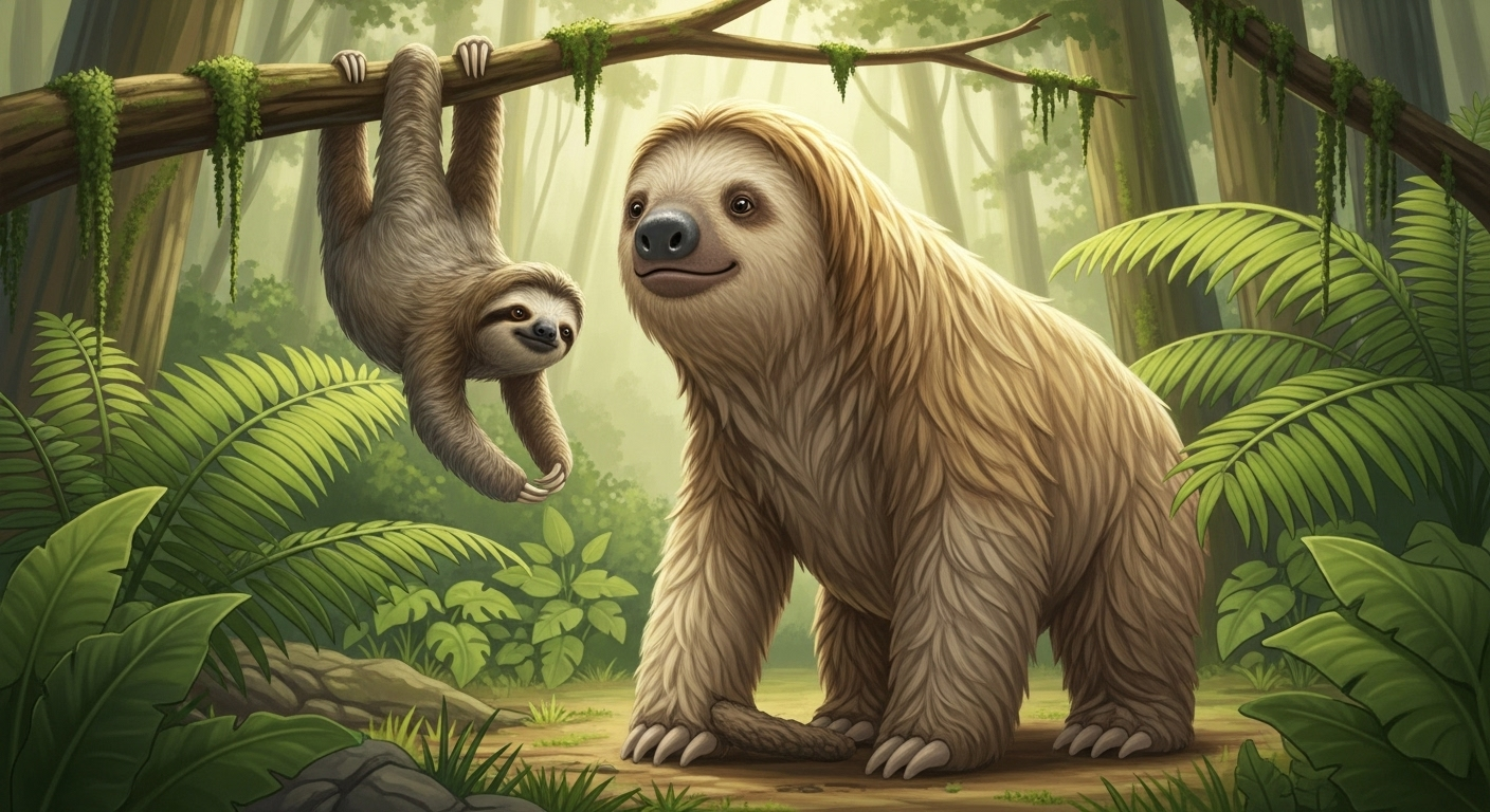 À partir d’un amas de 6 mètres d’excréments, les scientifiques révèlent les secrets des paresseux géants