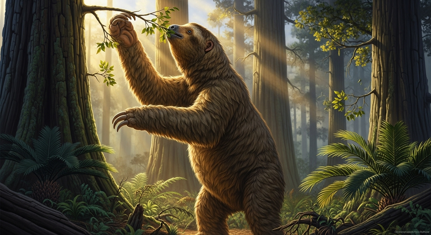 À partir d’un amas de 6 mètres d’excréments, les scientifiques révèlent les secrets des paresseux géants