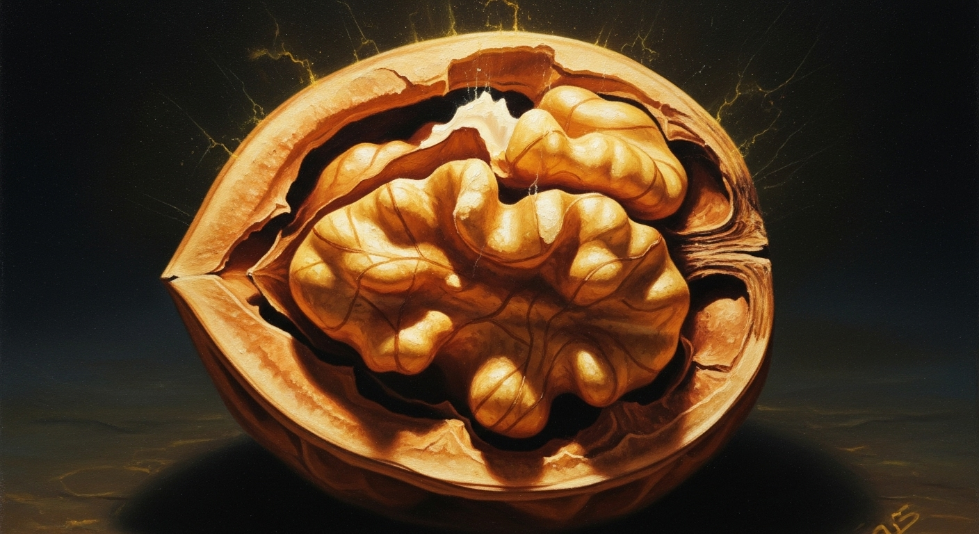 Les trésors cachés à l'intérieur d'une noix