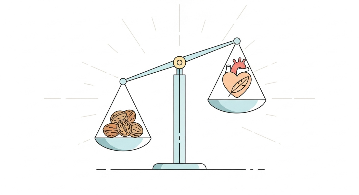 Plus de gras, mais moins de kilos ? Le secret des noix