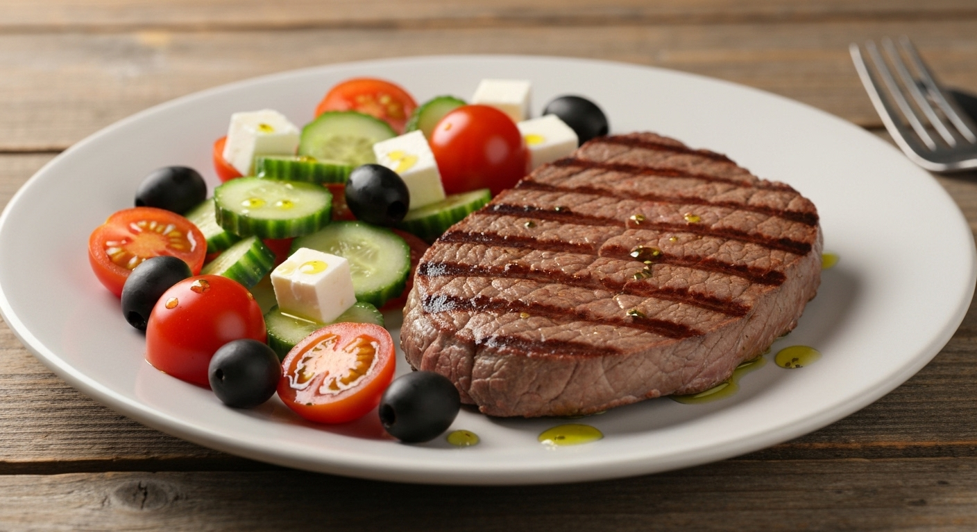 Les régimes de type méditerranéen pourraient réduire le risque cardiovasculaire même en présence de viande de bœuf maigre